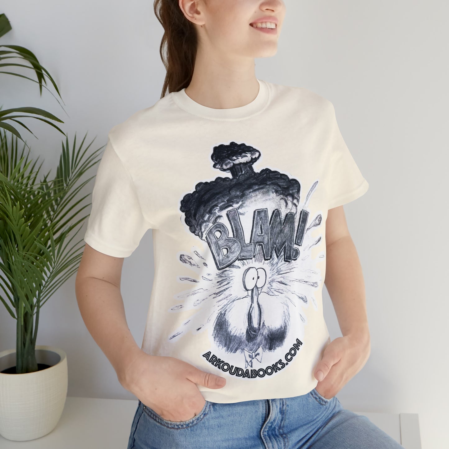 ArkoudaBooks - BLAM! B/W by Philip JS Jones