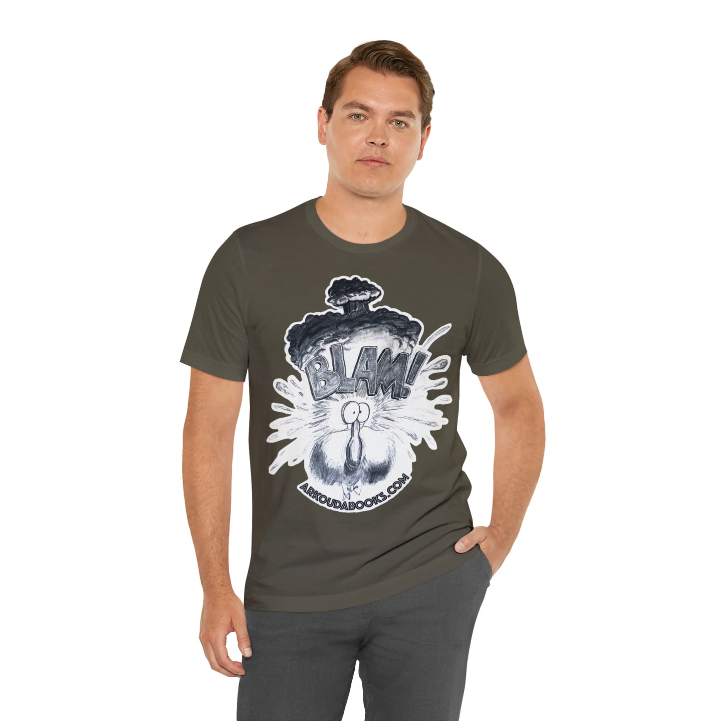 ArkoudaBooks - BLAM! B/W by Philip JS Jones