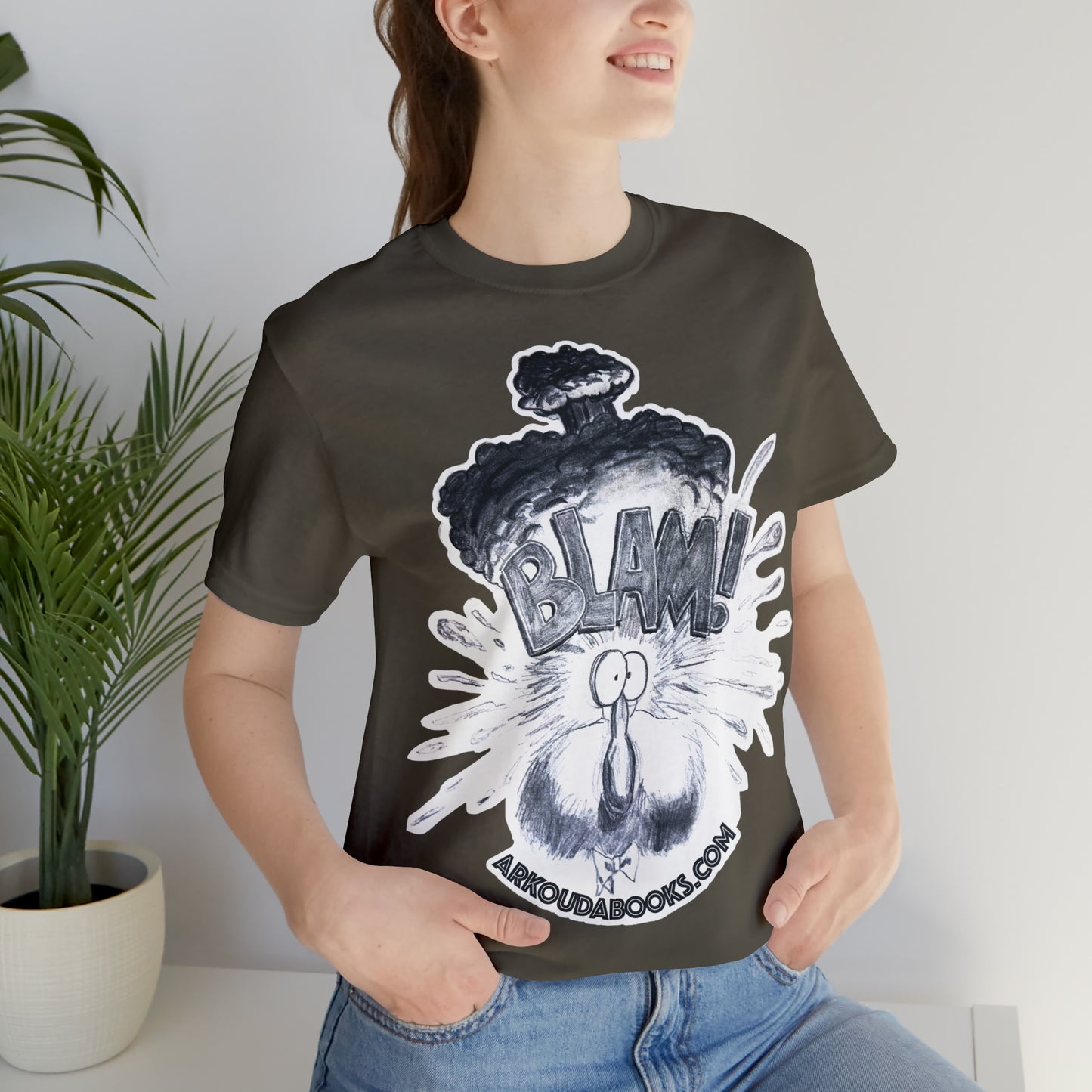 ArkoudaBooks - BLAM! B/W by Philip JS Jones