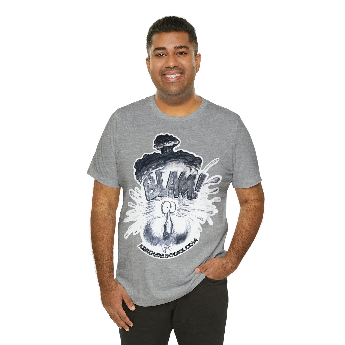 ArkoudaBooks - BLAM! B/W by Philip JS Jones