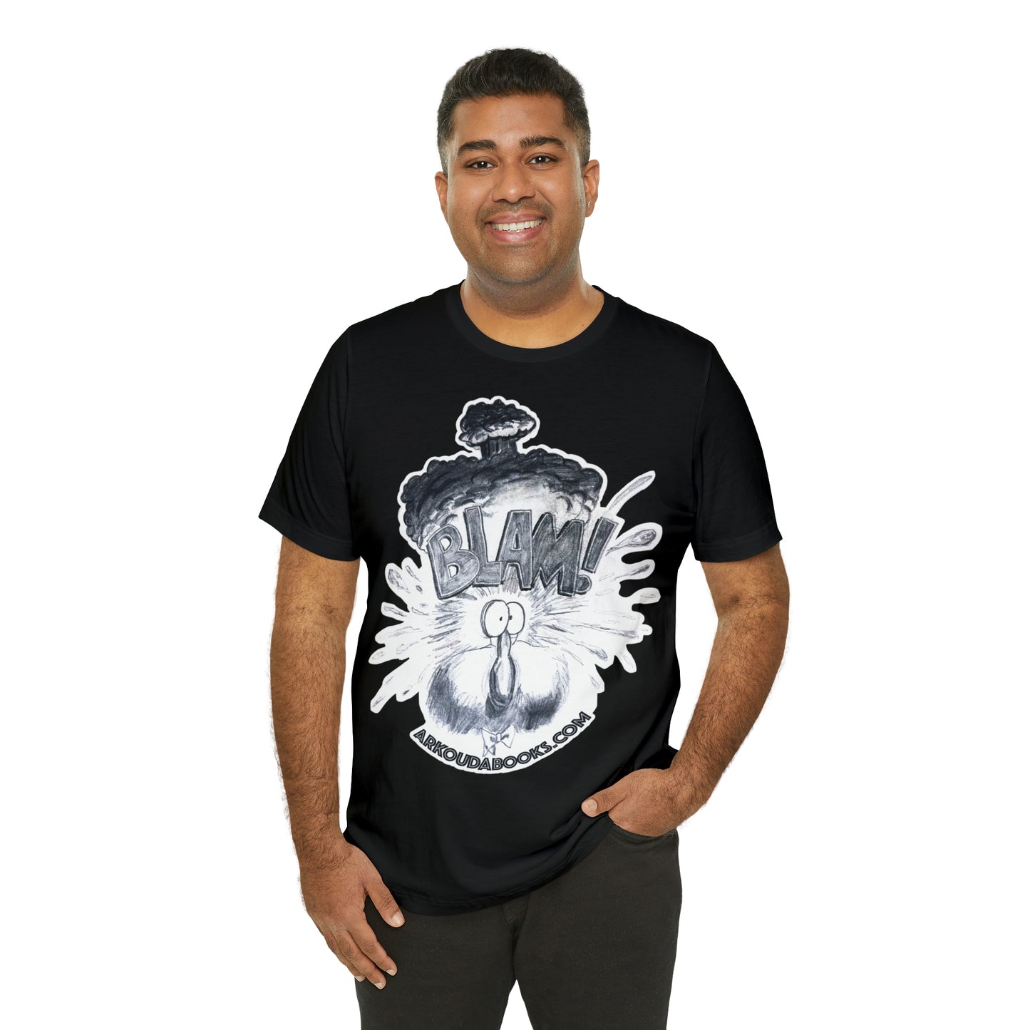 ArkoudaBooks - BLAM! B/W by Philip JS Jones