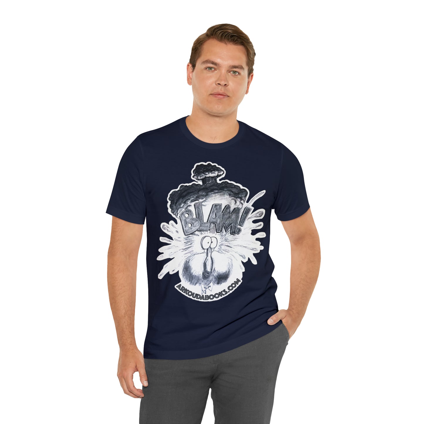 ArkoudaBooks - BLAM! B/W by Philip JS Jones