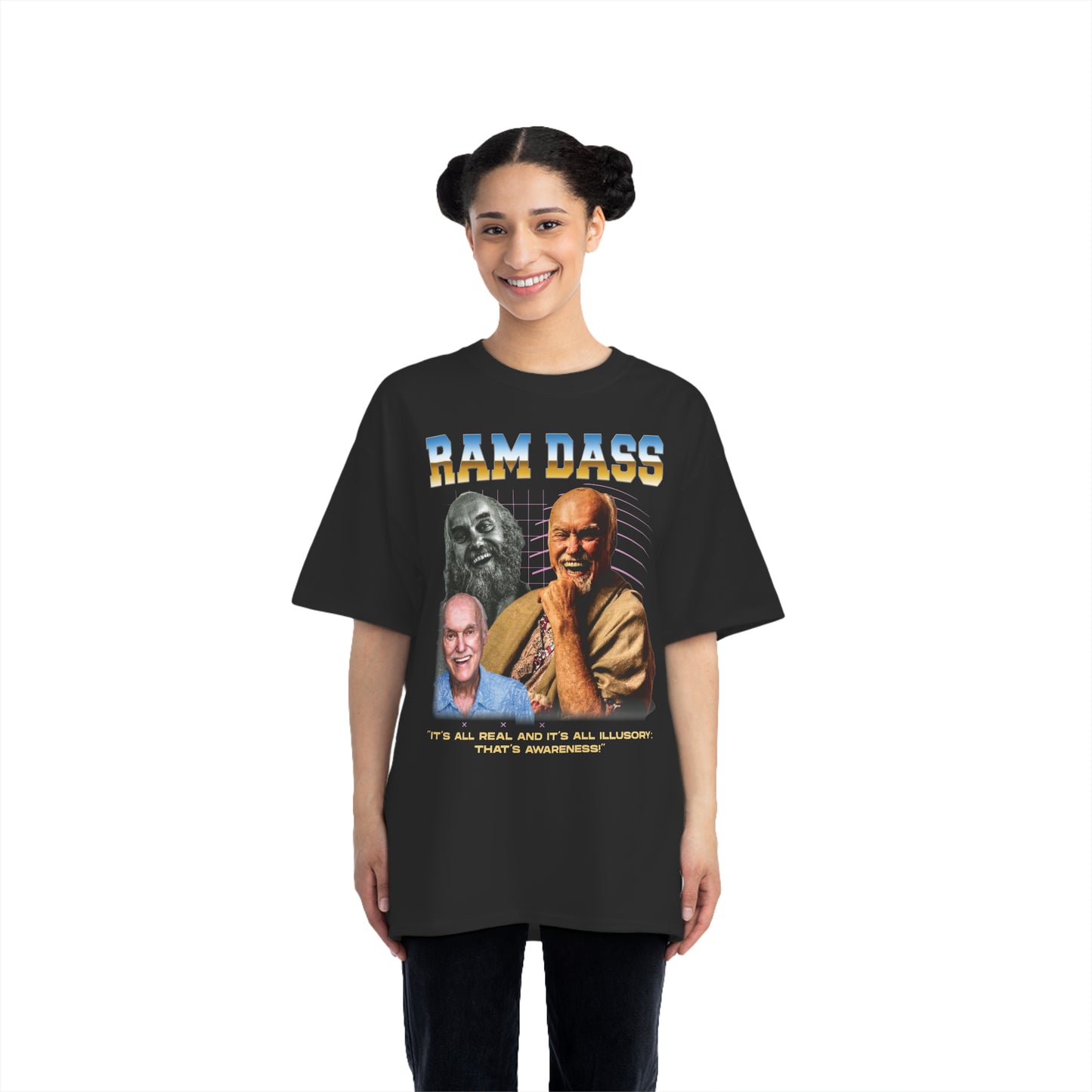 Ram Dass - It's All Real, It's All Illusory - Beefy-T® Short-Sleeve T-Shirt