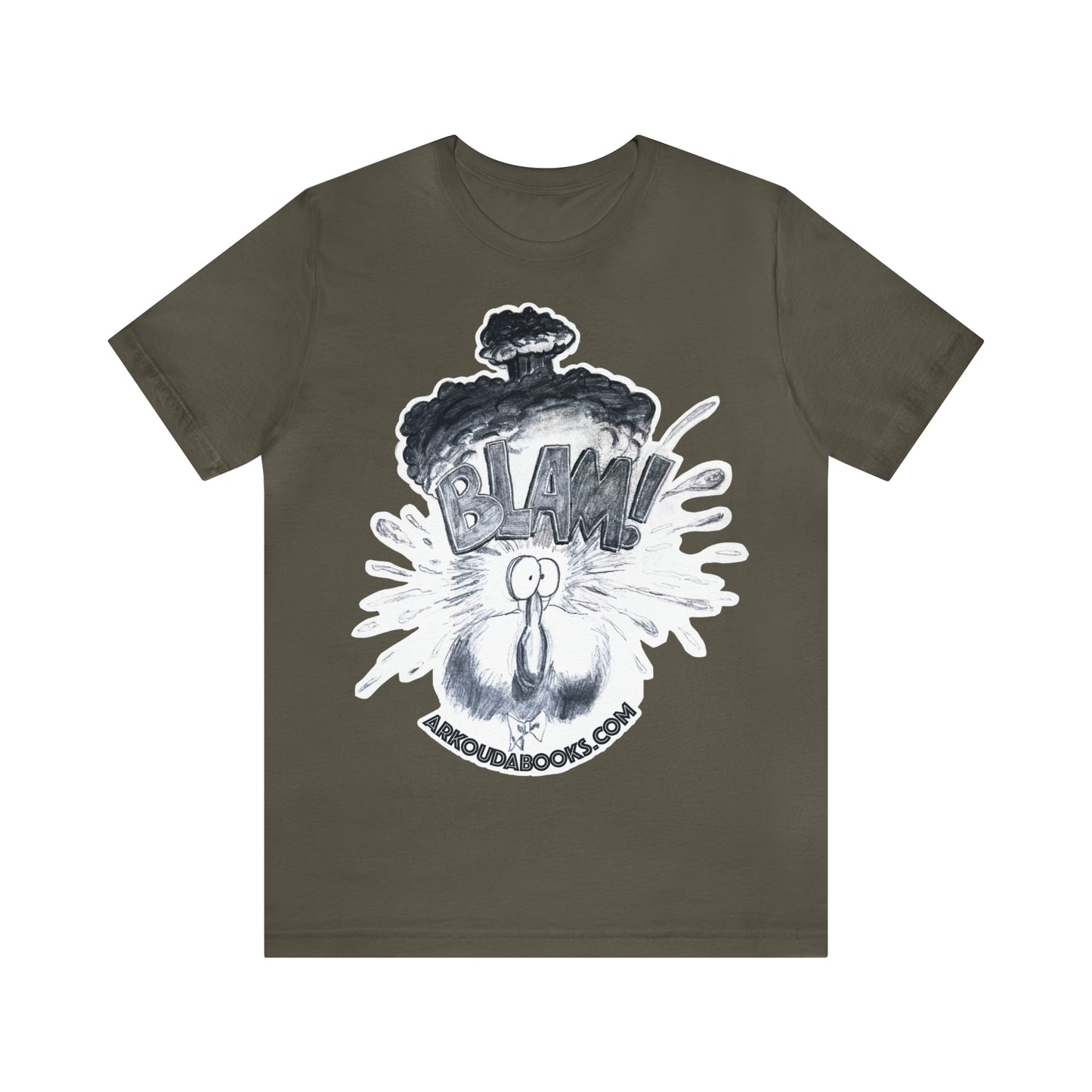 ArkoudaBooks - BLAM! B/W by Philip JS Jones