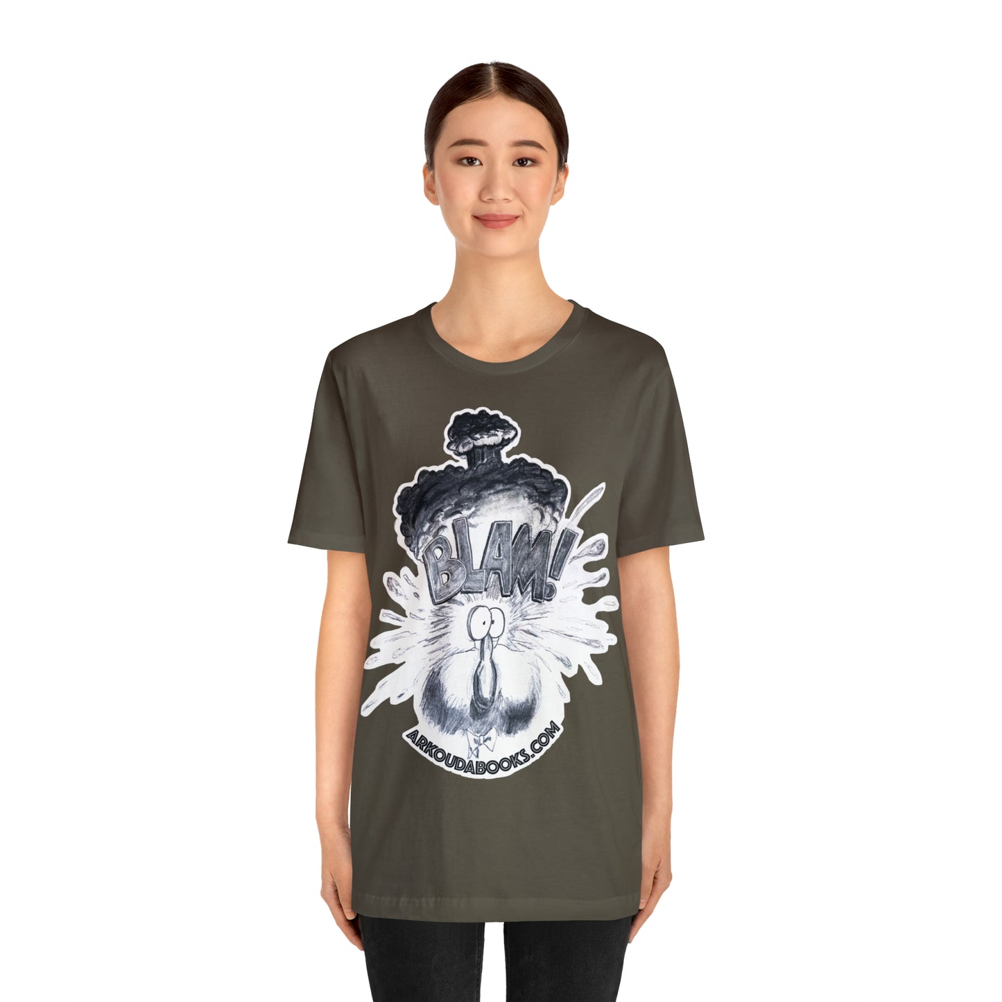 ArkoudaBooks - BLAM! B/W by Philip JS Jones