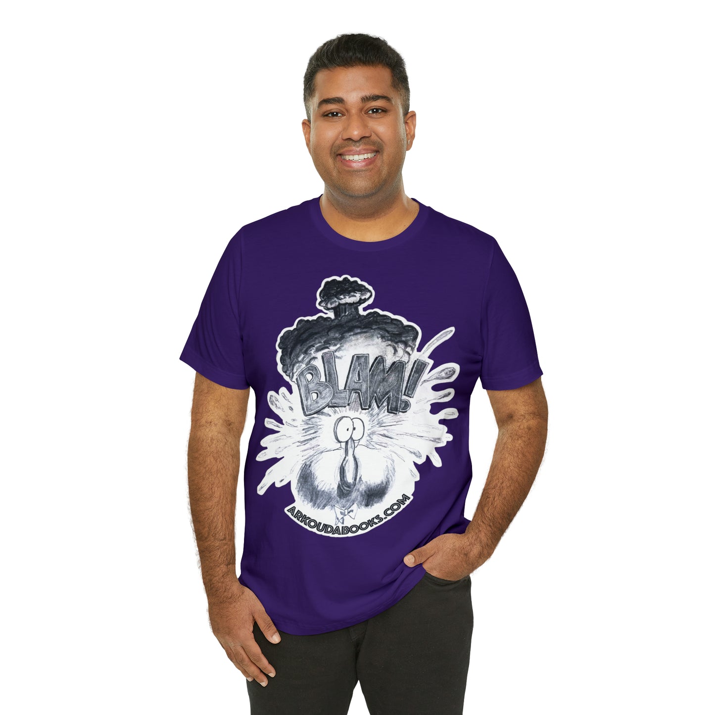 ArkoudaBooks - BLAM! B/W by Philip JS Jones