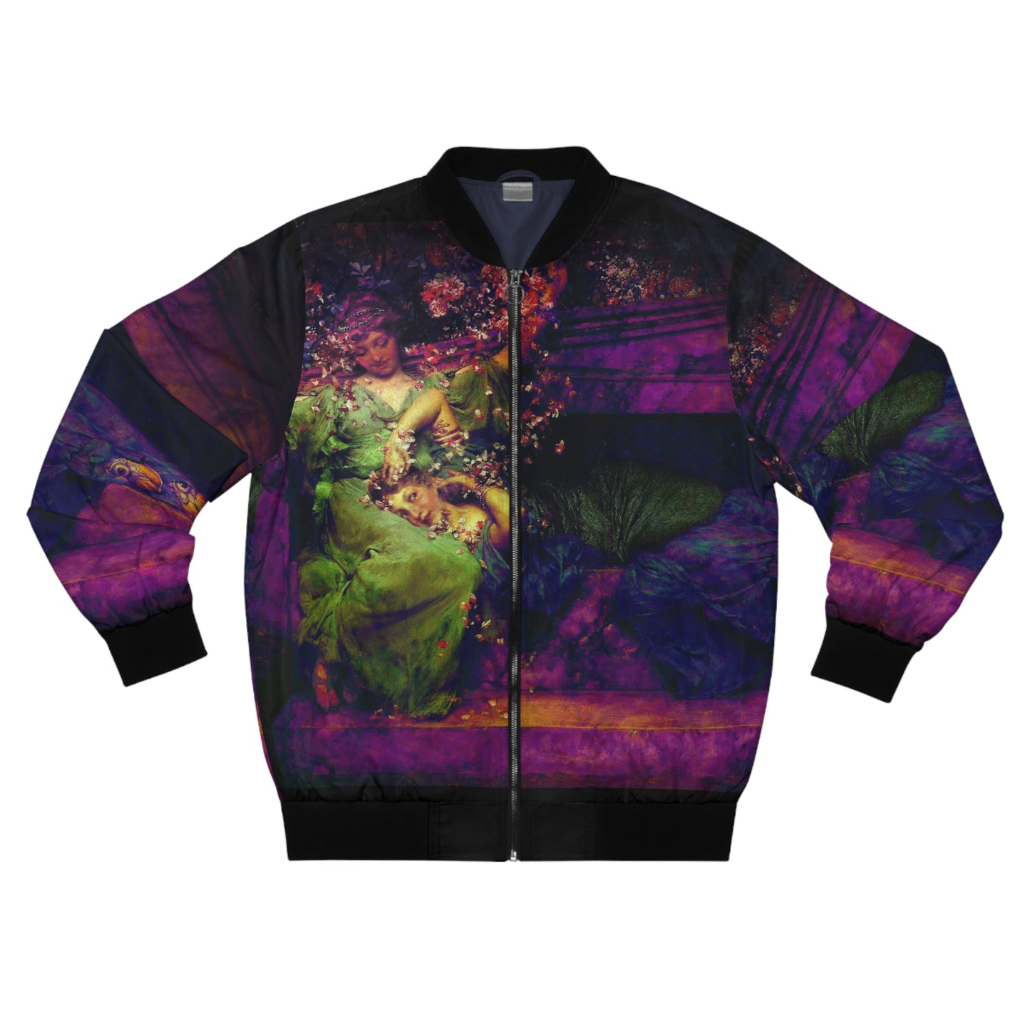 Sir Lawrence Alma-Tadema "Rose Garden" / Unisex Bomber Jacket