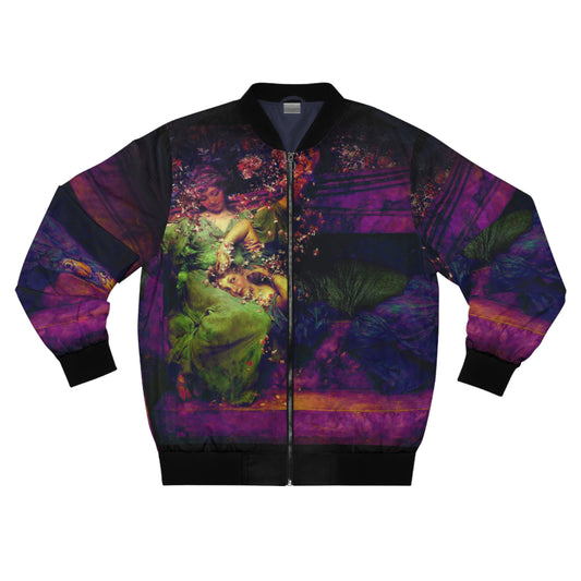 Sir Lawrence Alma-Tadema "Rose Garden" / Unisex Bomber Jacket