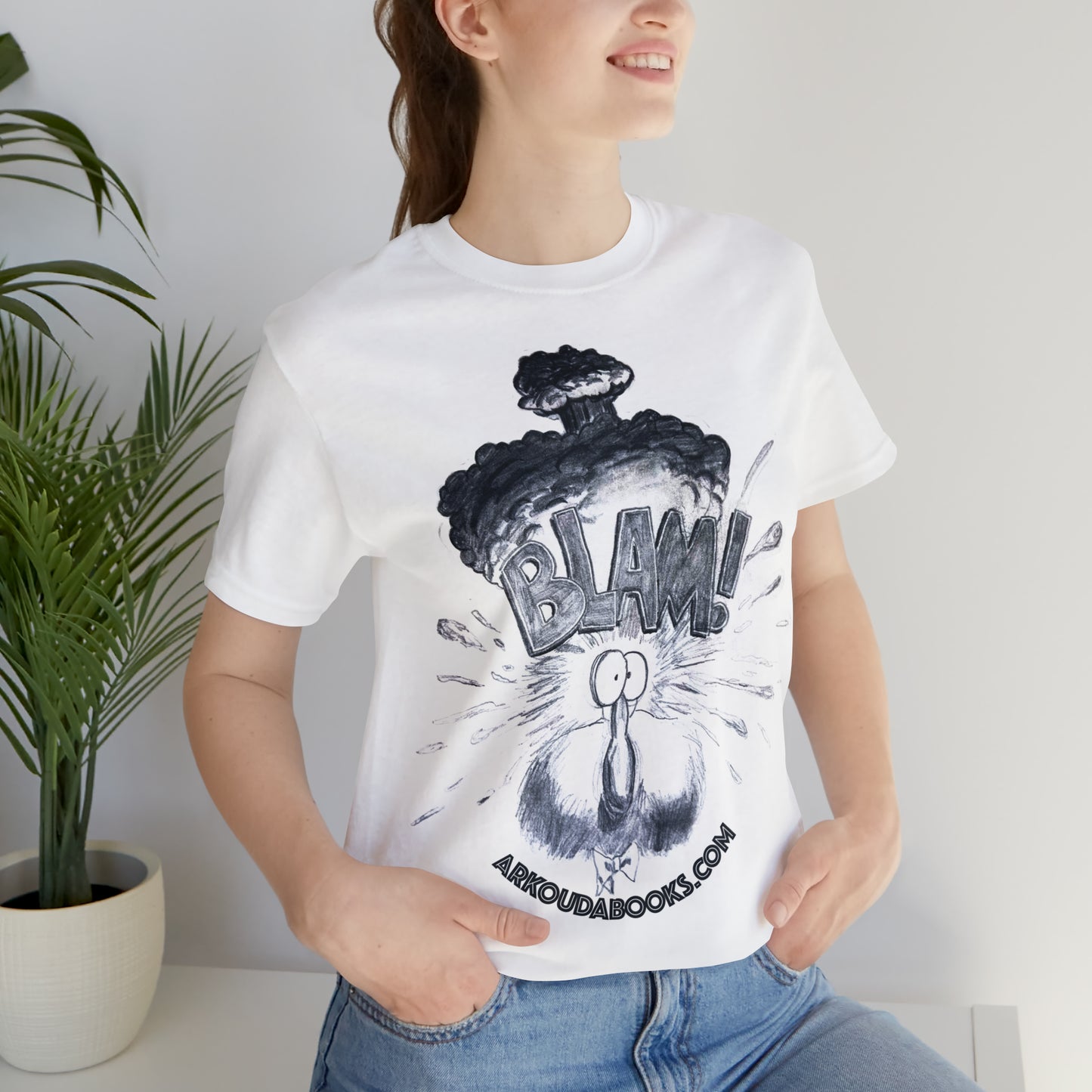 ArkoudaBooks - BLAM! B/W by Philip JS Jones