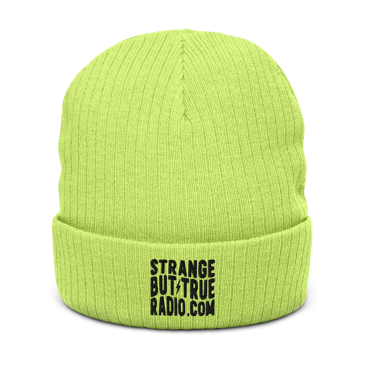 SBTR Ribbed Knit Beanie