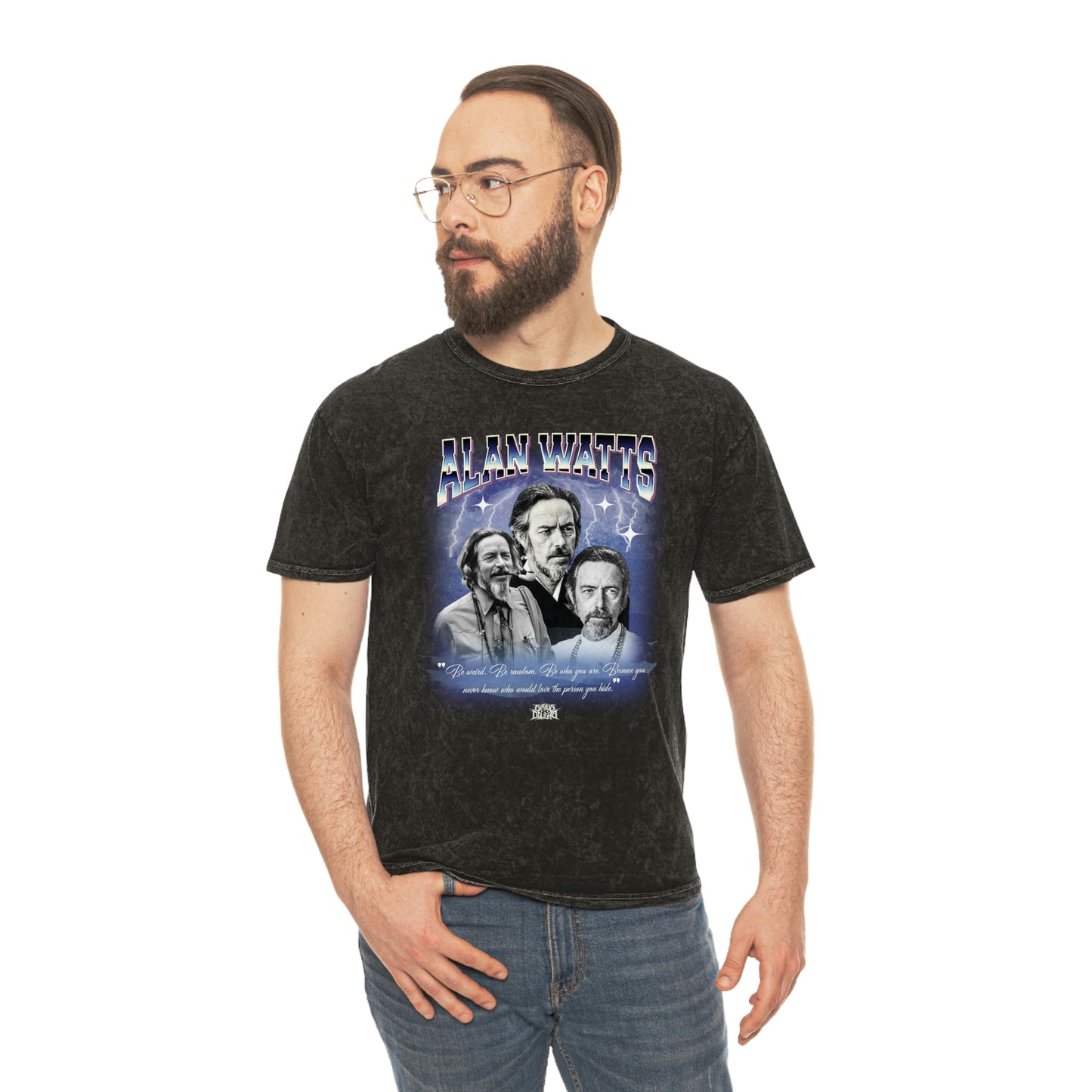 Alan Watts - Unisex Mineral Wash T-Shirt