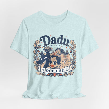 Dadu 'Good Child' Graphic Tee — Cute Anime Pet Family T-Shirt
