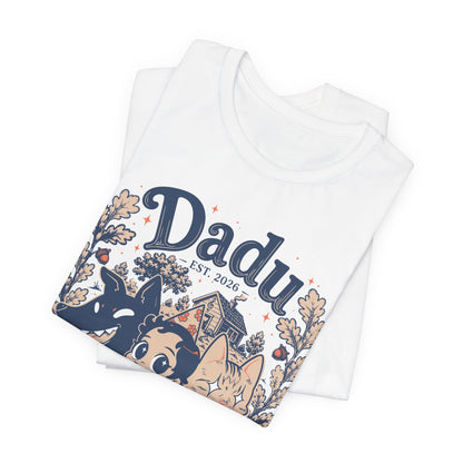 Daddy Est. 2024 “Good Chill” Tee — Cute Anime Dog & Cat Fathers’ Day Shirt