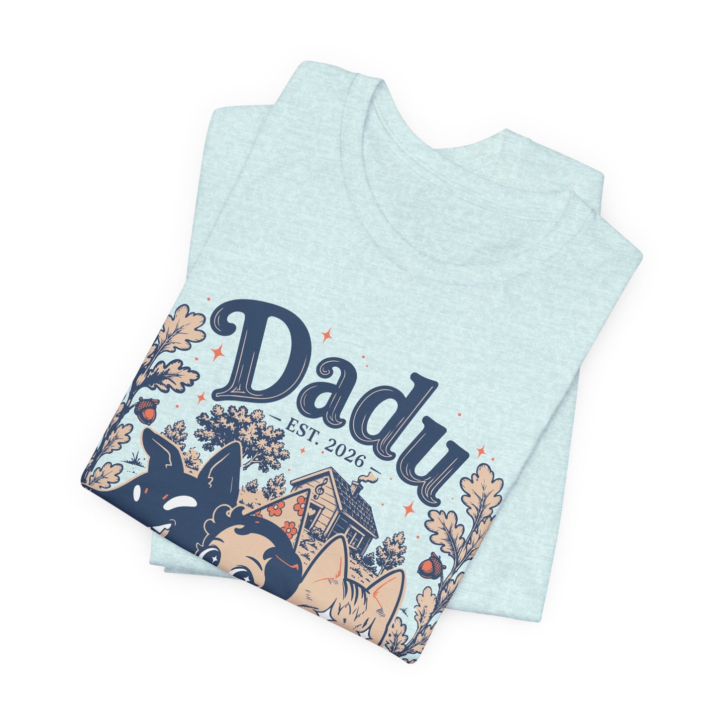 Dadu 'Good Child' Graphic Tee — Cute Anime Pet Family T-Shirt