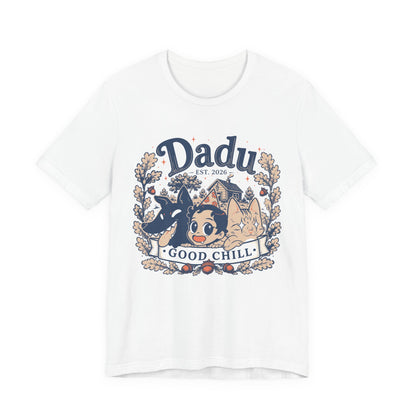 Dadu 'Good Child' Graphic Tee — Cute Anime Pet Family T-Shirt