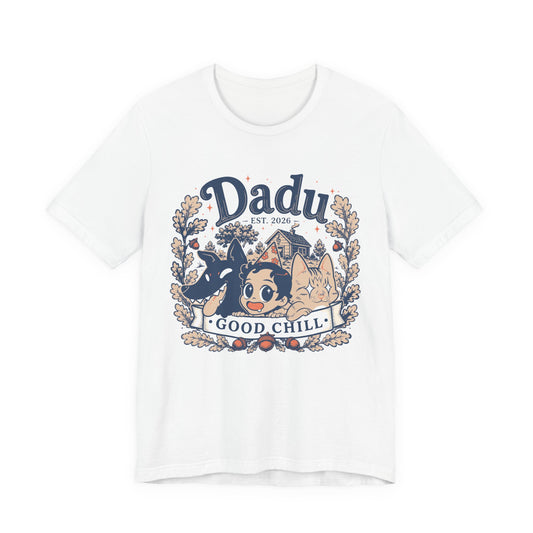Dadu 'Good Child' Graphic Tee — Cute Anime Pet Family T-Shirt