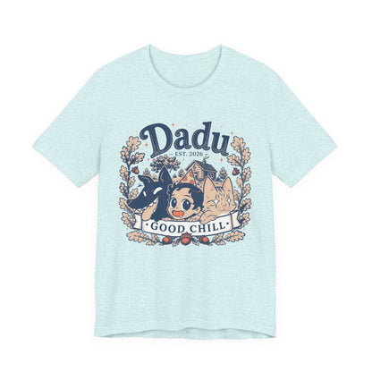 Dadu 'Good Child' Graphic Tee — Cute Anime Pet Family T-Shirt
