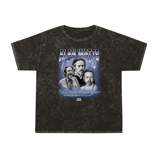 Alan Watts - Unisex Mineral Wash T-Shirt
